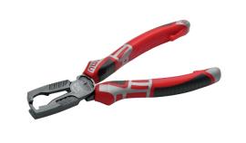 Klešta za blankiranje kablova 5–16 mm dužine 180 mm, precizna sečiva, V-izrez do 5 mm ili 10 mm, SoftGripp ručke i optimalan prenos sile NWS